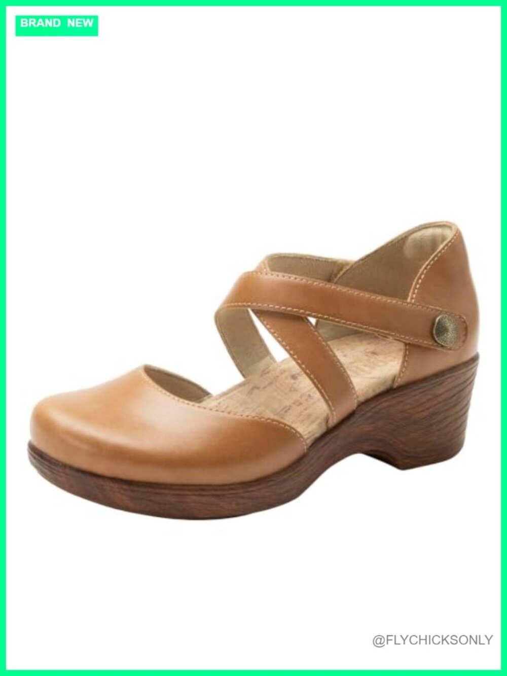 Womens Leather Wedge Sandals Comfortable Slip Resistant Adjustable Straps